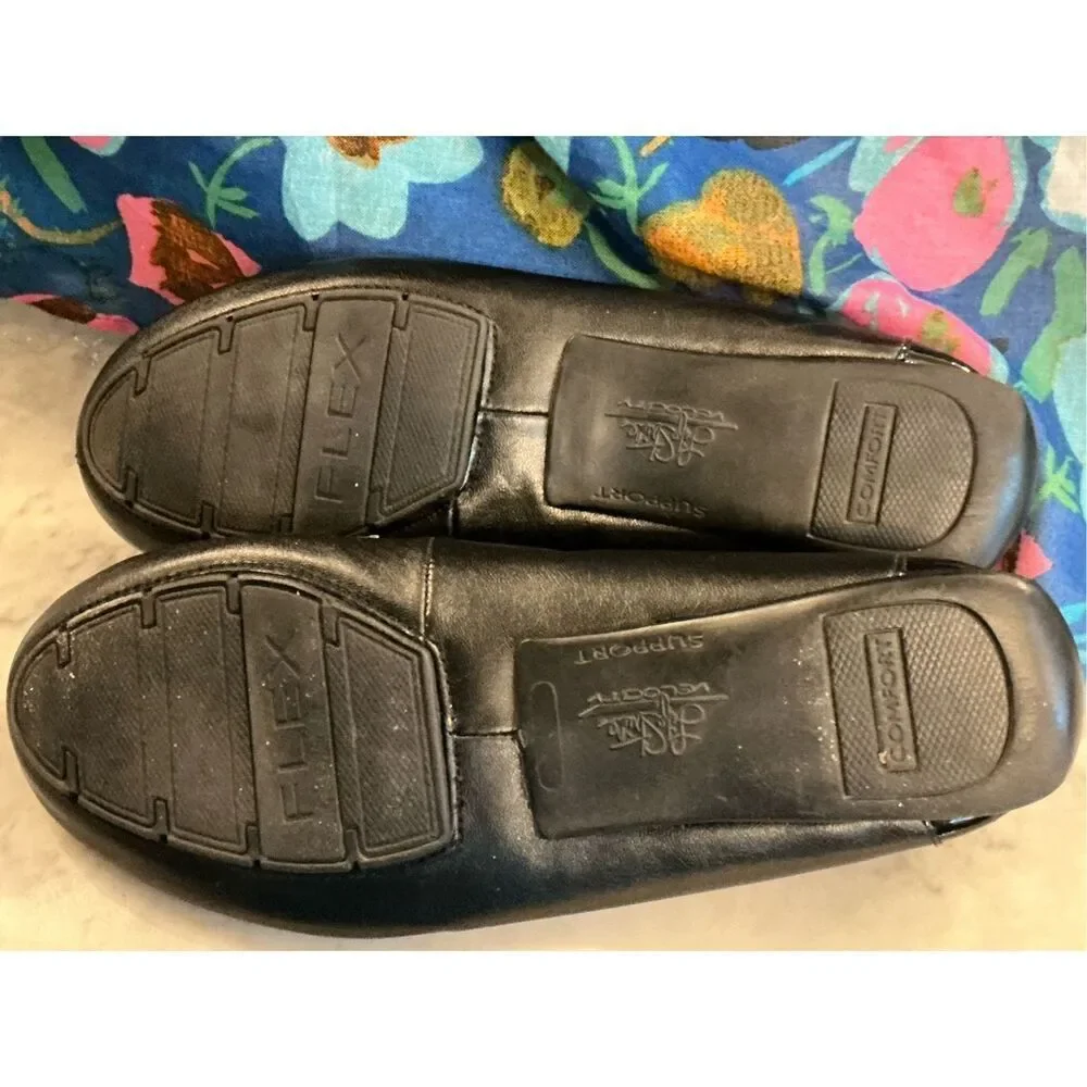 Life Stride Black Loafers Woman’s Size 9 Velocity with‎ Memory Foam